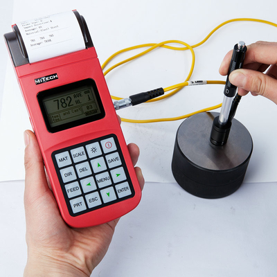Menu Operation Hardness NDT Tester, Five Kinds Languages Portable Leeb Hardness Test Machine MH320